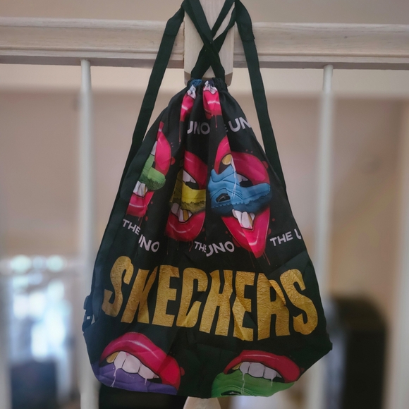 Skechers Multicolor Graphic Drawstring Bag - Picture 1 of 2